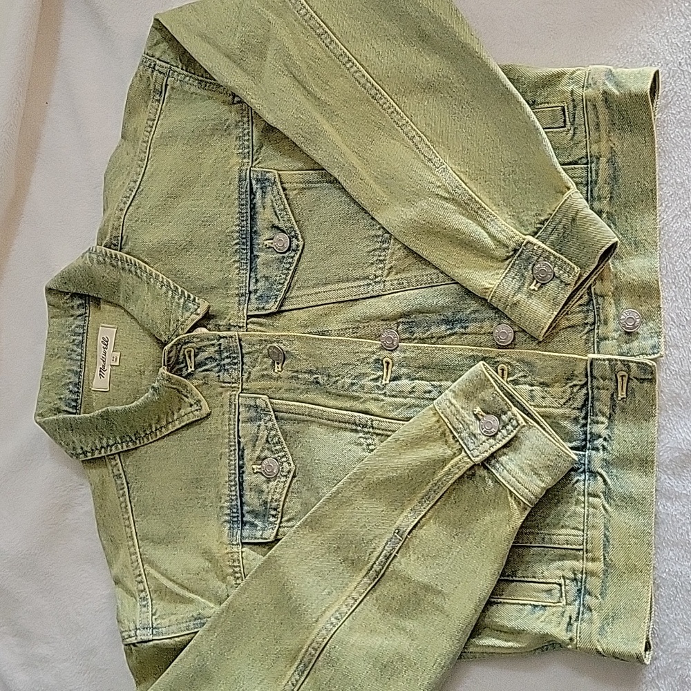 Madewell Women's Indigo Wash Denim Jacket Size XS